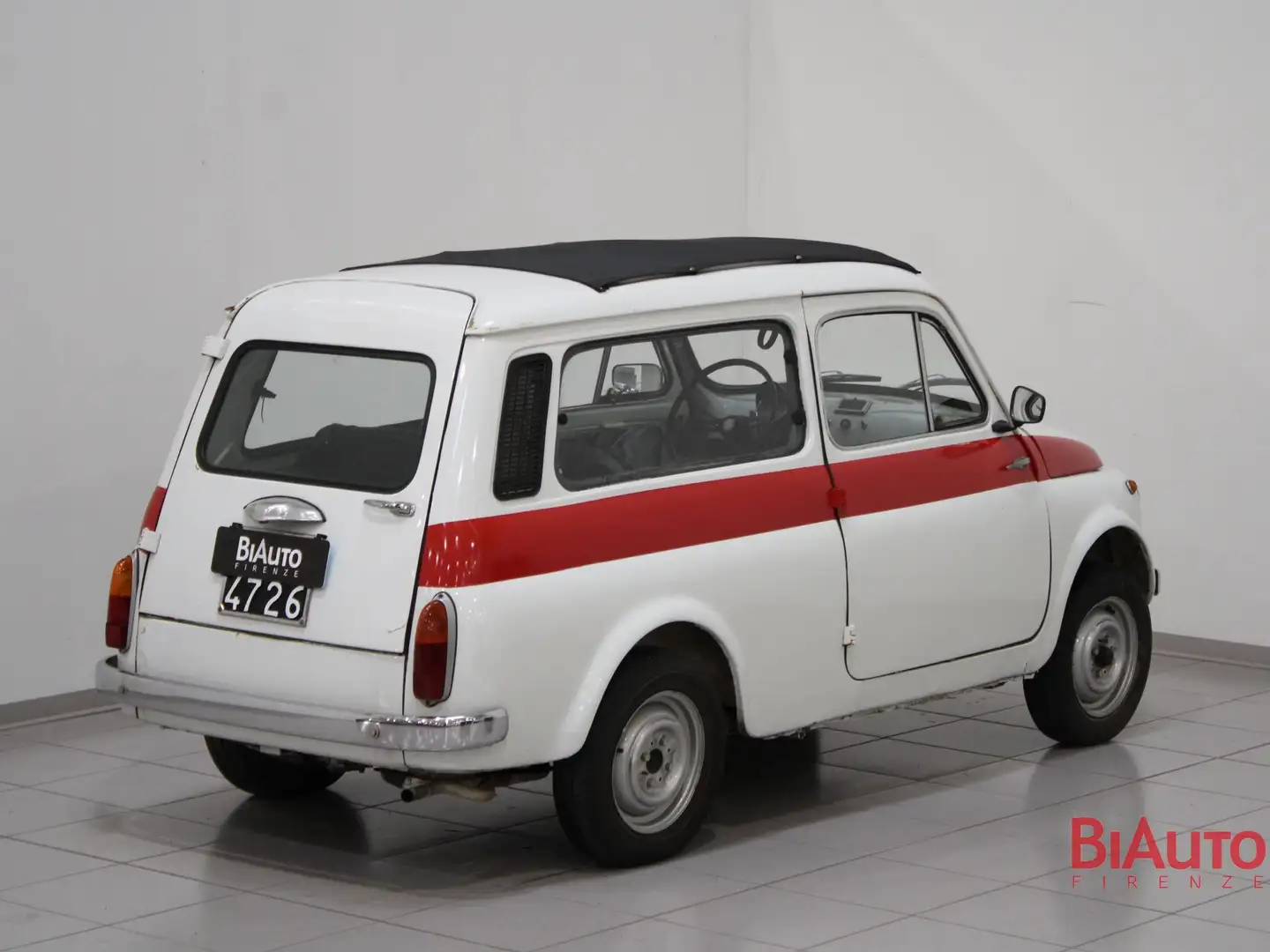 Fiat 500 Giardiniera Blanc - 2