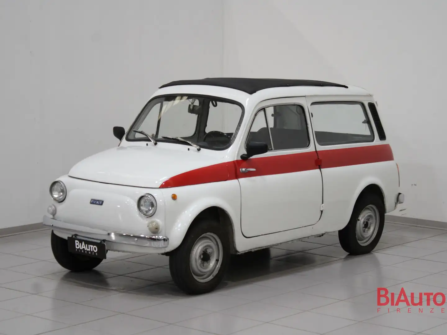 Fiat 500 Giardiniera Blanc - 1