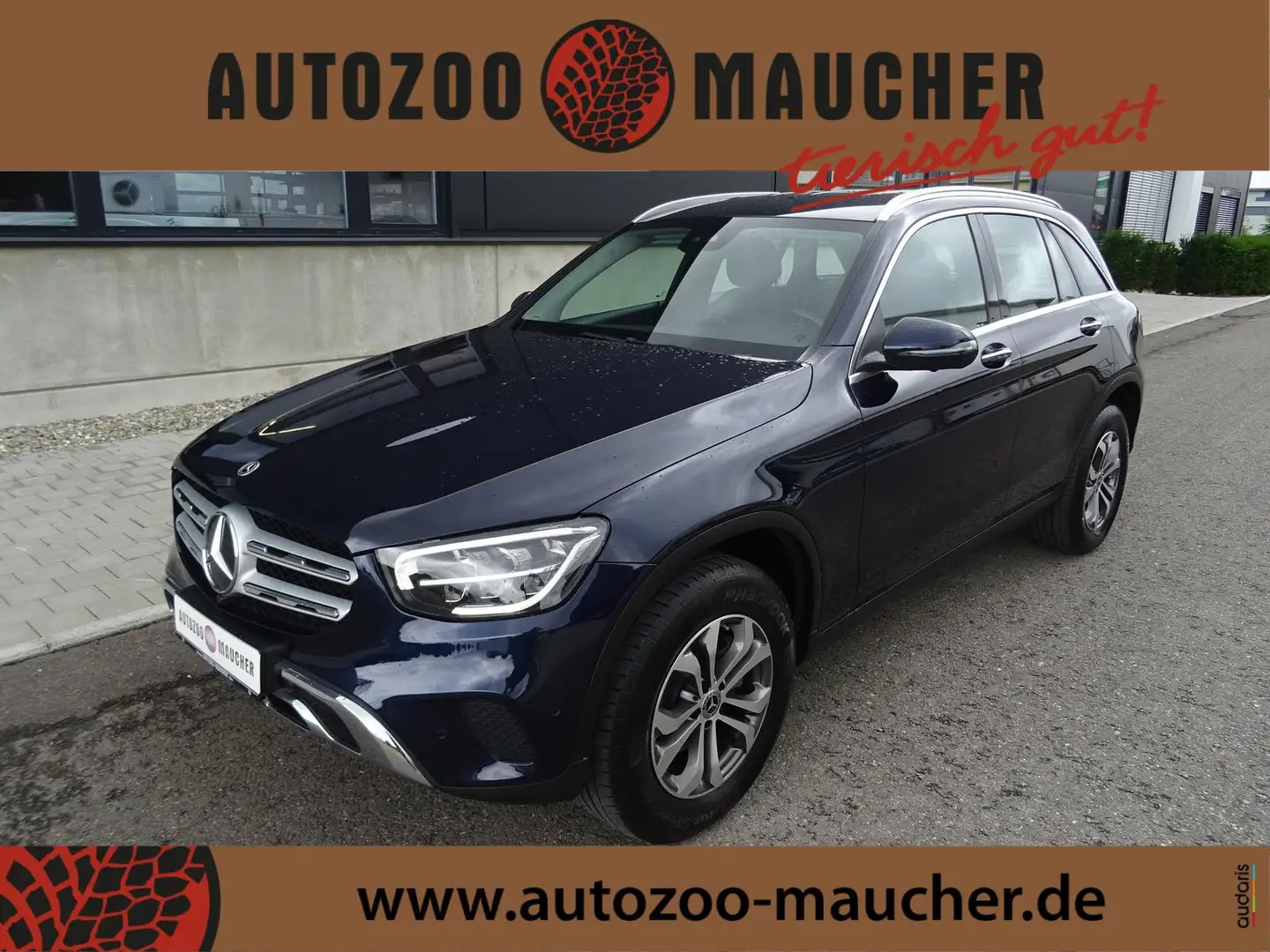 Mercedes-Benz GLC 220 GLC220d 4Matic LED/AHK/MBUX/Keyless/Leder/Kam360 Blau - 1