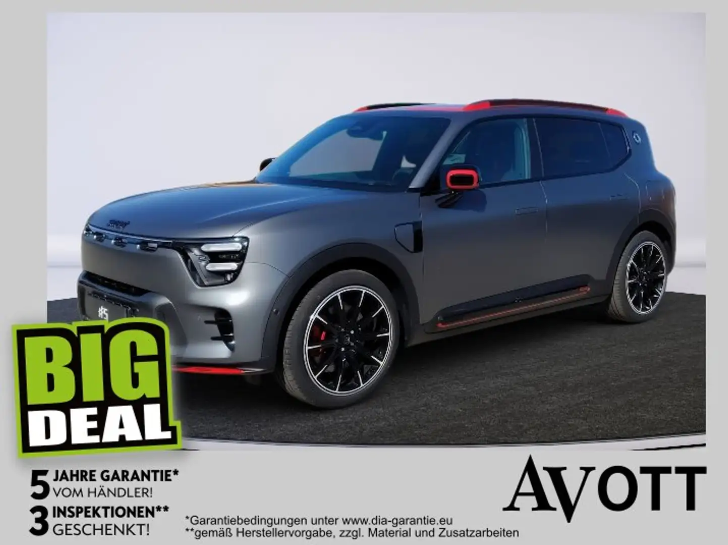 smart #5 W Brabus 2xKlima 360 4xElSitz ACC AUT HUD LED Grau - 1