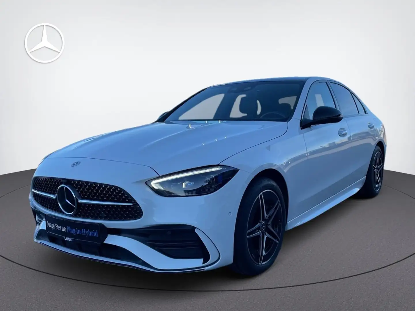 Mercedes-Benz C 300 e AMG+DISTRONIC+MEMORYSITZE+PANODACH+NIGHT Weiß - 1