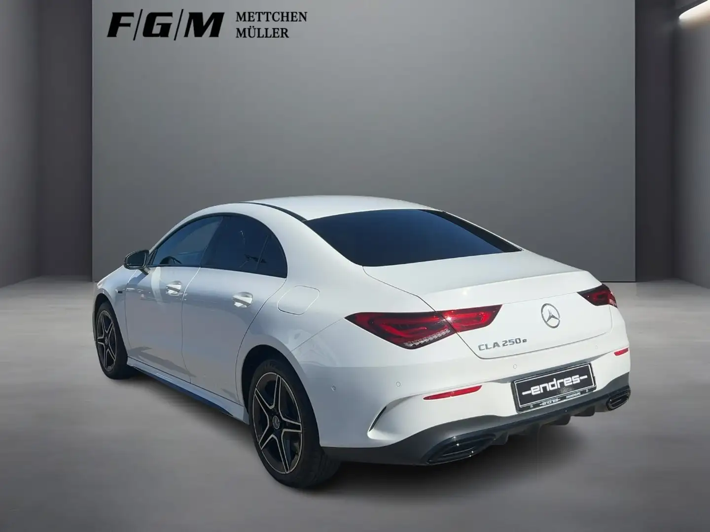 Mercedes-Benz CLA 250 e AMG Line +MBUX+MBeam+Navi+Night+Cam Bianco - 2