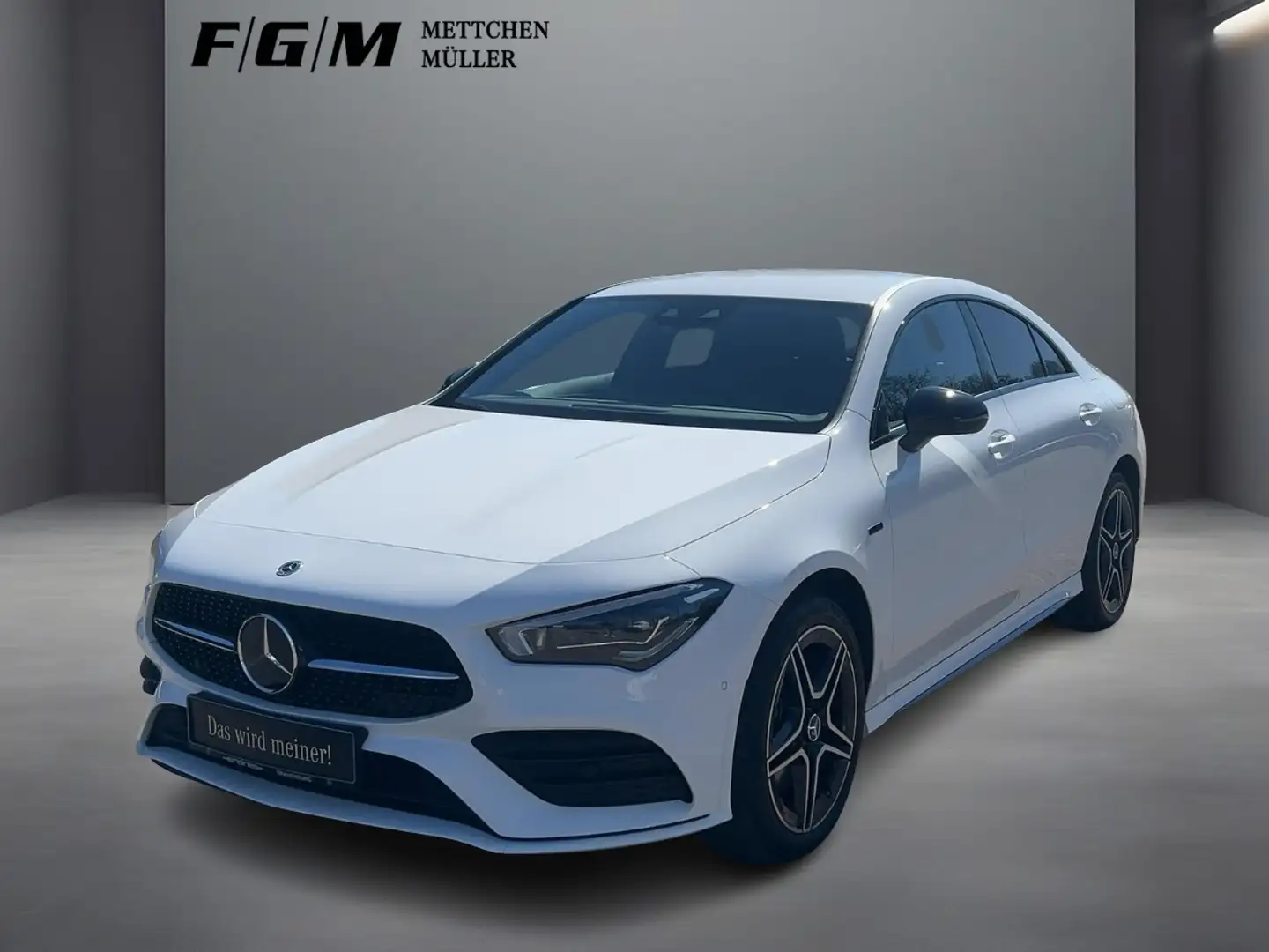 Mercedes-Benz CLA 250 e AMG Line +MBUX+MBeam+Navi+Night+Cam Bianco - 1