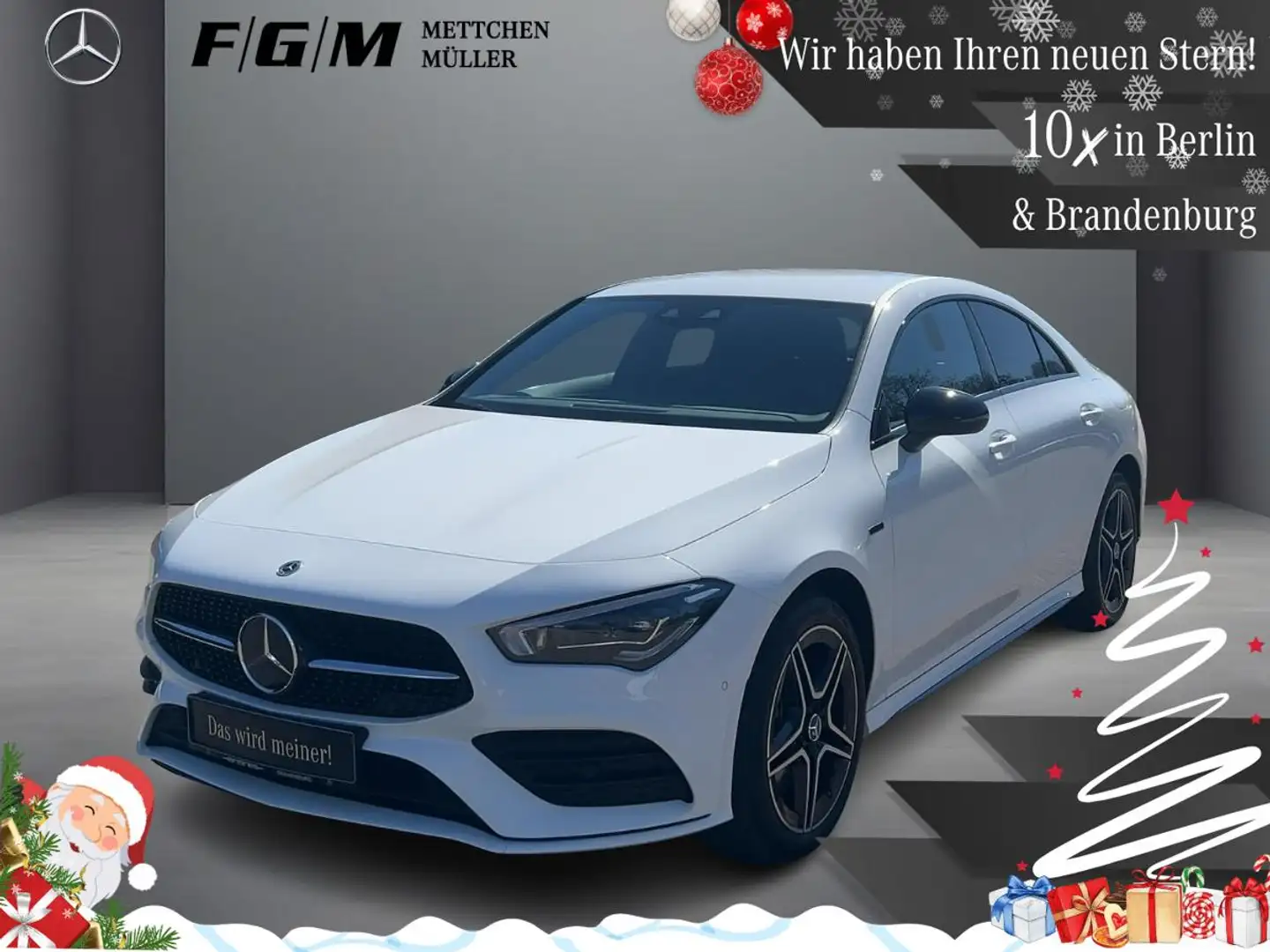 Mercedes-Benz CLA 250 e AMG Line MBeam|TWA|Night|Sitzhz|Kam Blanco - 1