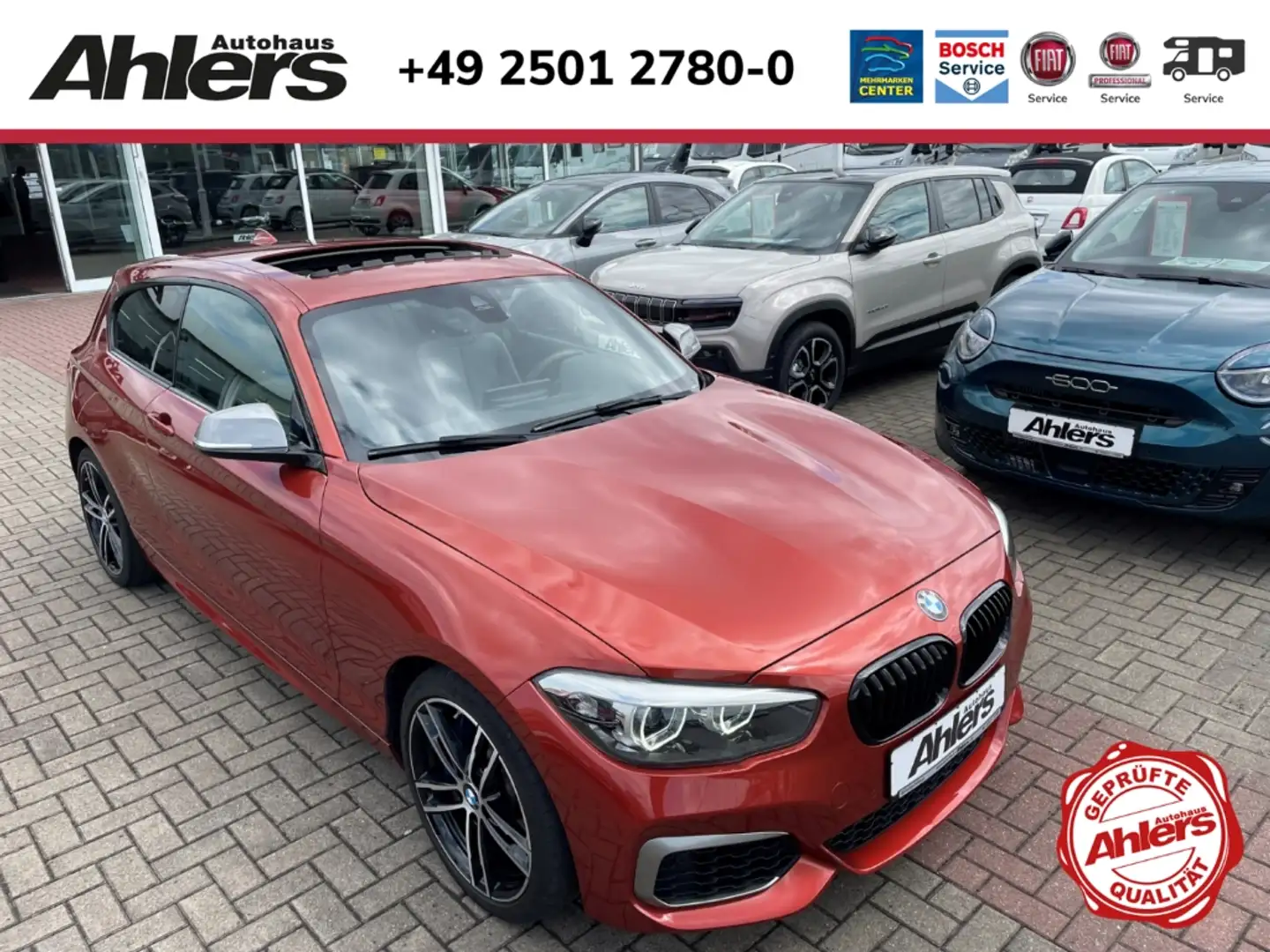 BMW 140 xDrive Special Edition+ELSITZE+SCHIEBEDACH+HARMAN+ Orange - 1