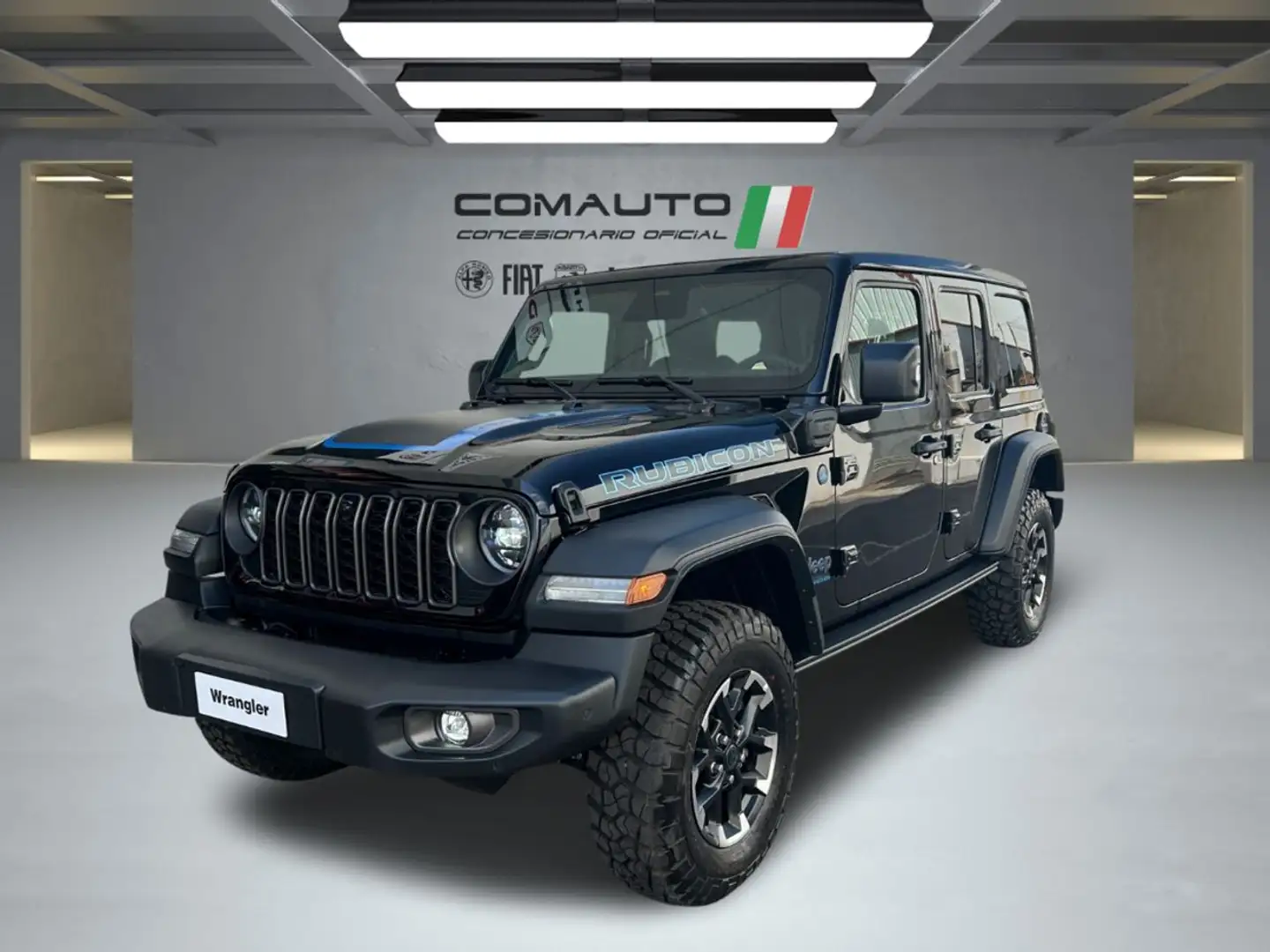 Jeep Wrangler 2.0 280kW (380CV) 8ATX E6D Rubicon Negro - 1