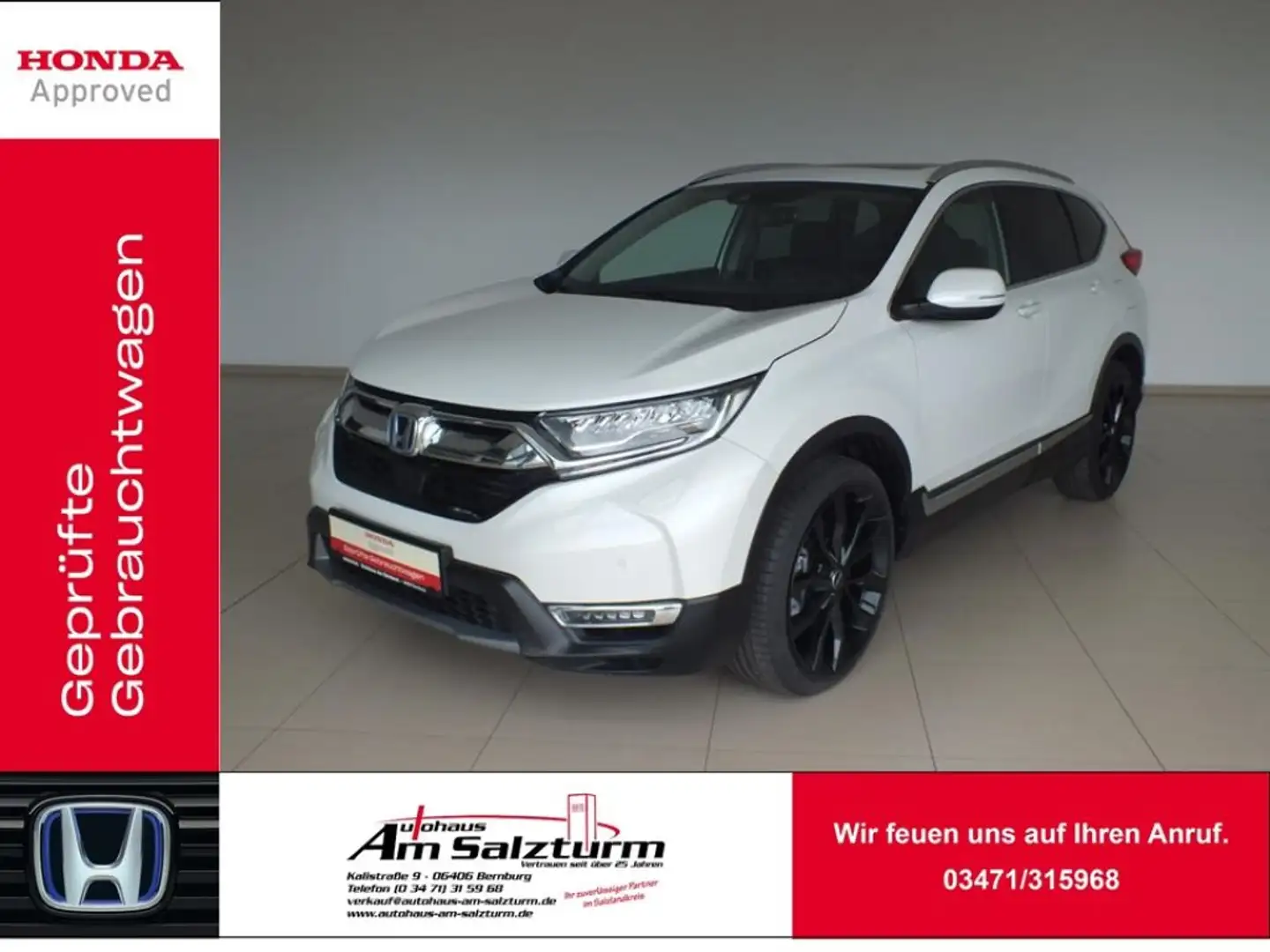 Honda CR-V 2.0 i-MMD Hybrid 4WD Executive Blanc - 1