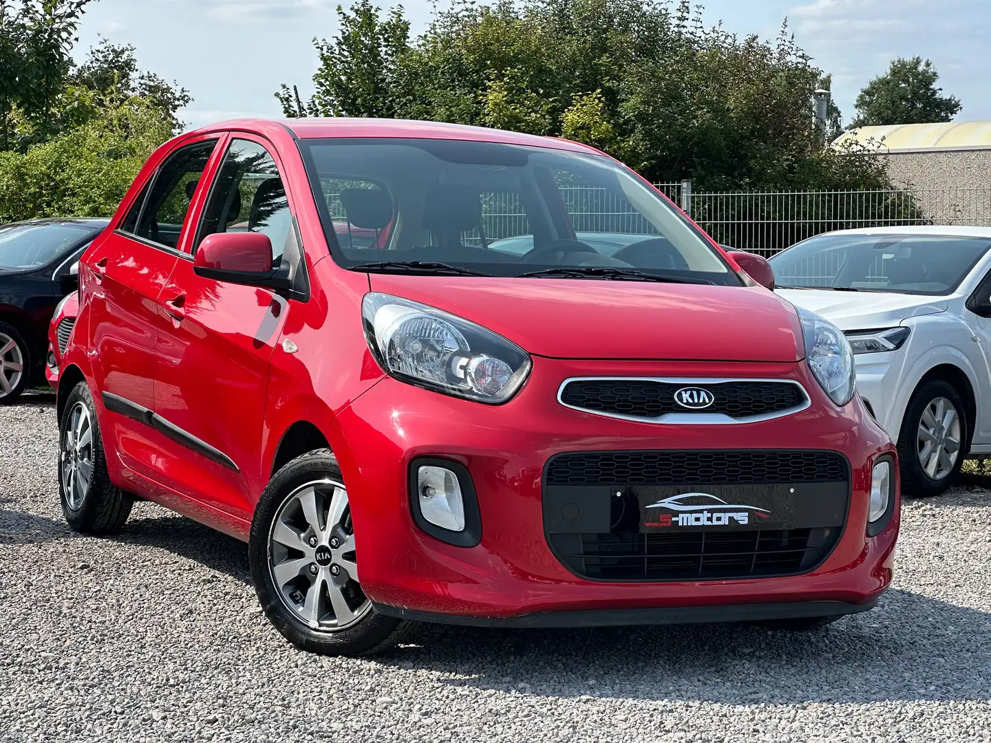 Kia Picanto • AUTOMATIQUE • GPS • AIRCO • BLUETOOTH Czerwony - 1