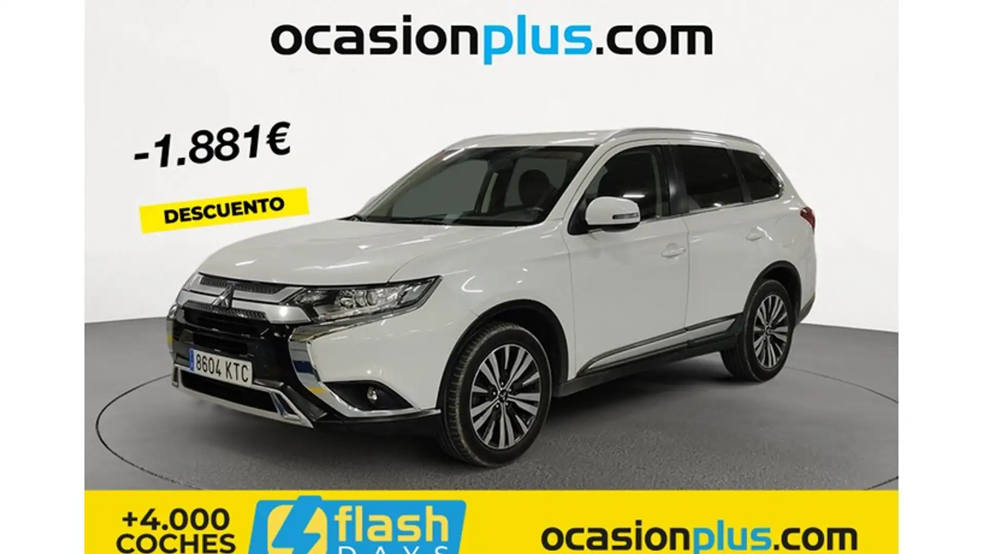 Mitsubishi Outlander 200 MPI Motion 2WD 5pl. CVT Blanco - 1