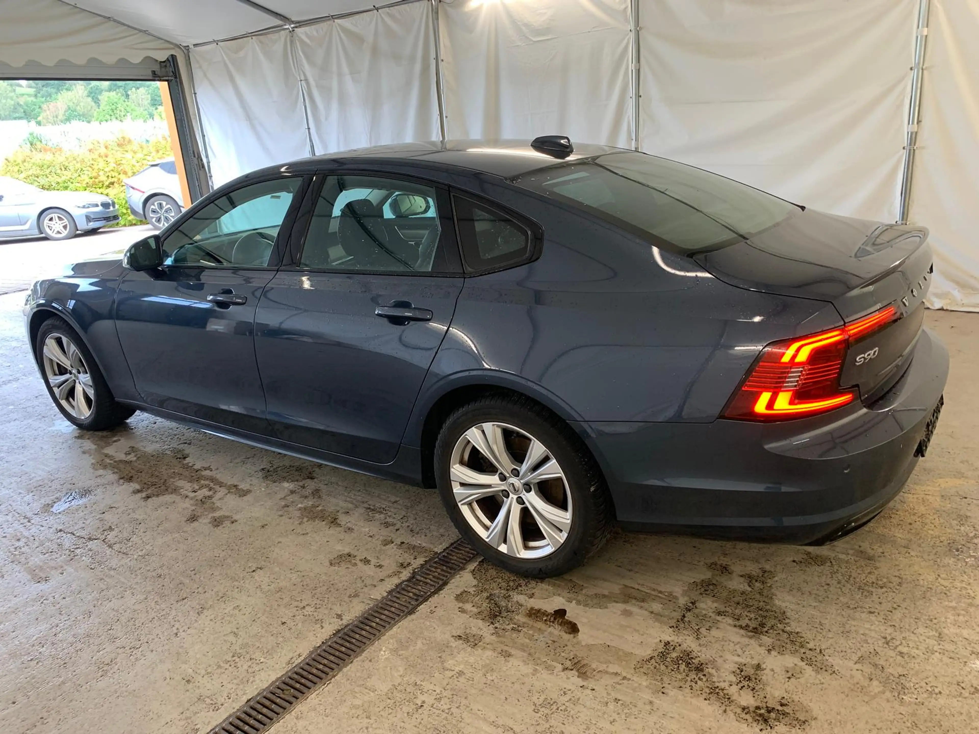 Volvo S90 Ultimate Dark AWD|ACC|GlasD|HUD|Google|Kam. — photo 8