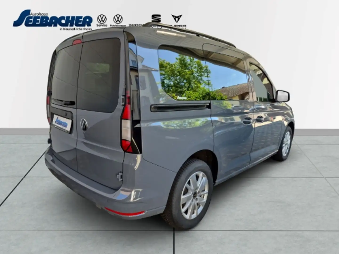 Volkswagen Caddy *Life* 2.0 TDi DSG *Flügeltüren*Climatronic*Rü. Ka Grau - 2