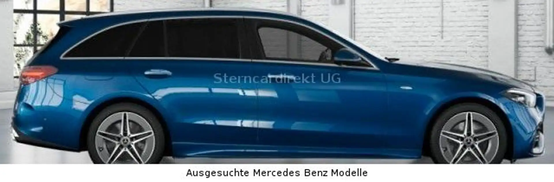 Mercedes-Benz C 300 de 4M T AMG PANO AHK DISTRO MEMORY Blau - 2