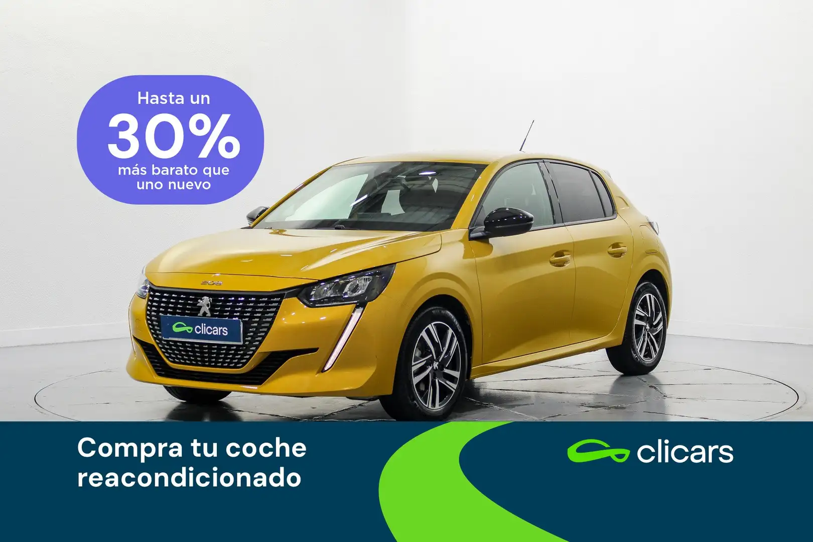 Peugeot 208 1.2 Puretech S&S Allure 100 Amarillo - 1