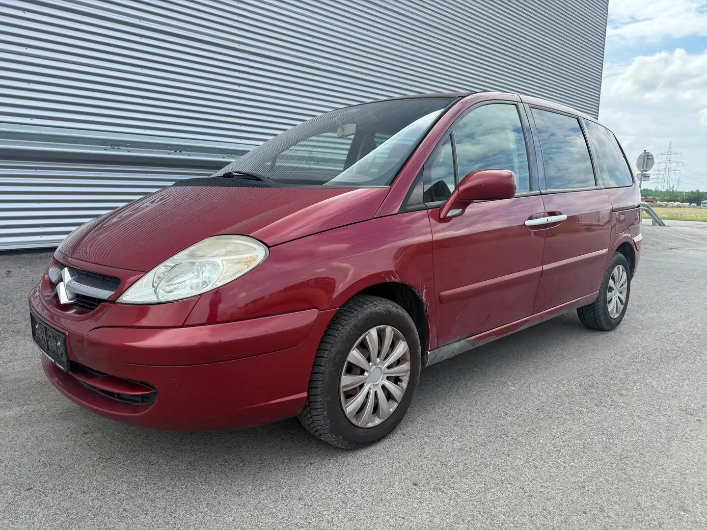 Citroen C8 2,2 HDi 16V Business ID:5 Rouge - 2