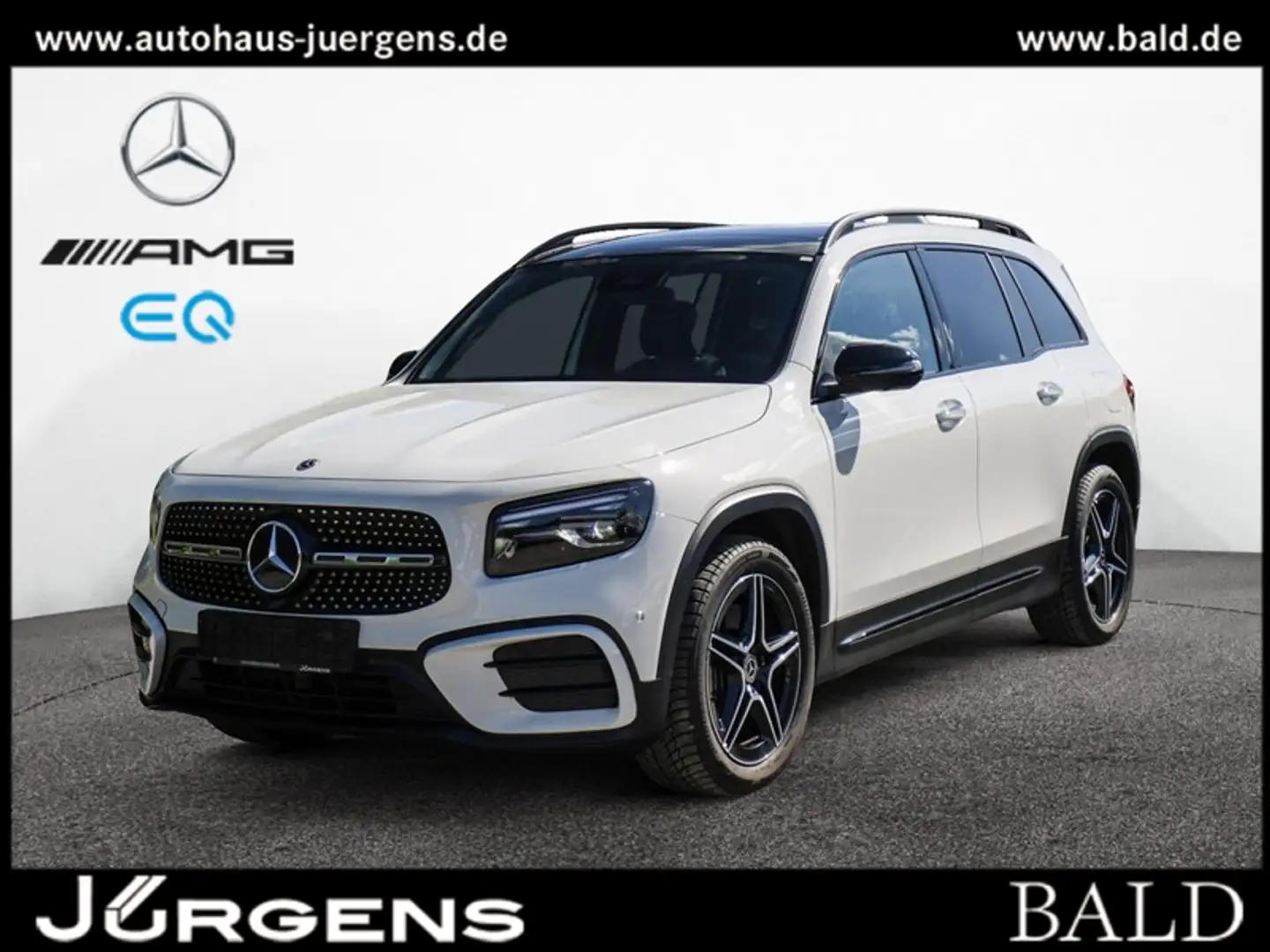 Mercedes-Benz GLB 220 d 4M AMG-Sport/Pano/AHK/Night/MBeam/360 Weiß - 2