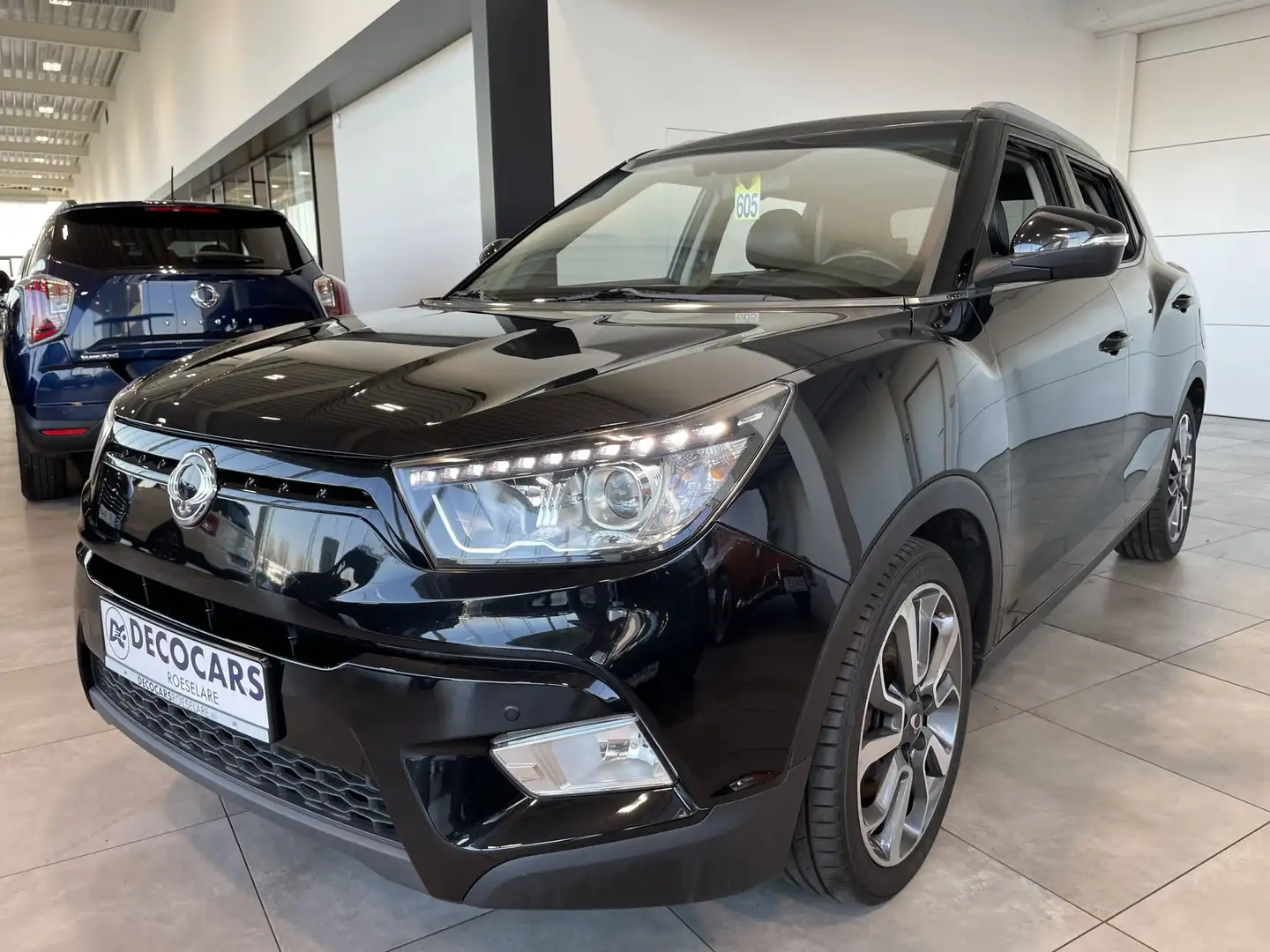 SsangYong Tivoli e-XGi SAPPHIRE 2WD /Automaat / Leder Schwarz - 1