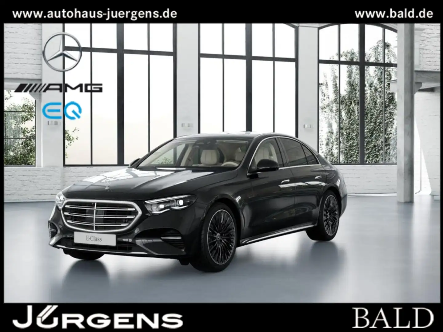 Mercedes-Benz E 450 4M Exclusive/DIGITAL/360/Super/Pano/Burm Negro - 1