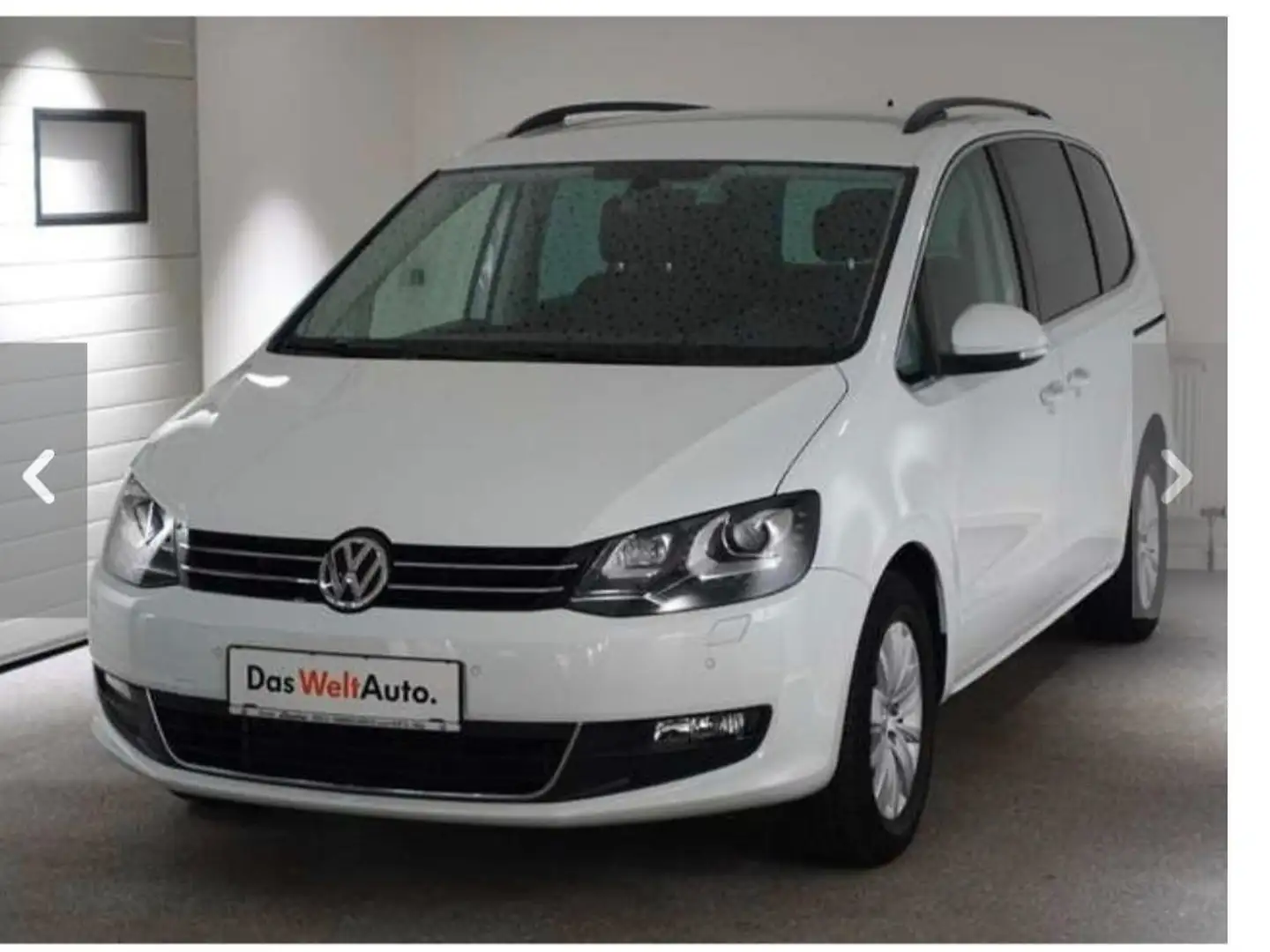 Volkswagen Sharan Sharan Sky BMT 2,0 TDI DPF DSG Sky Blanc - 2