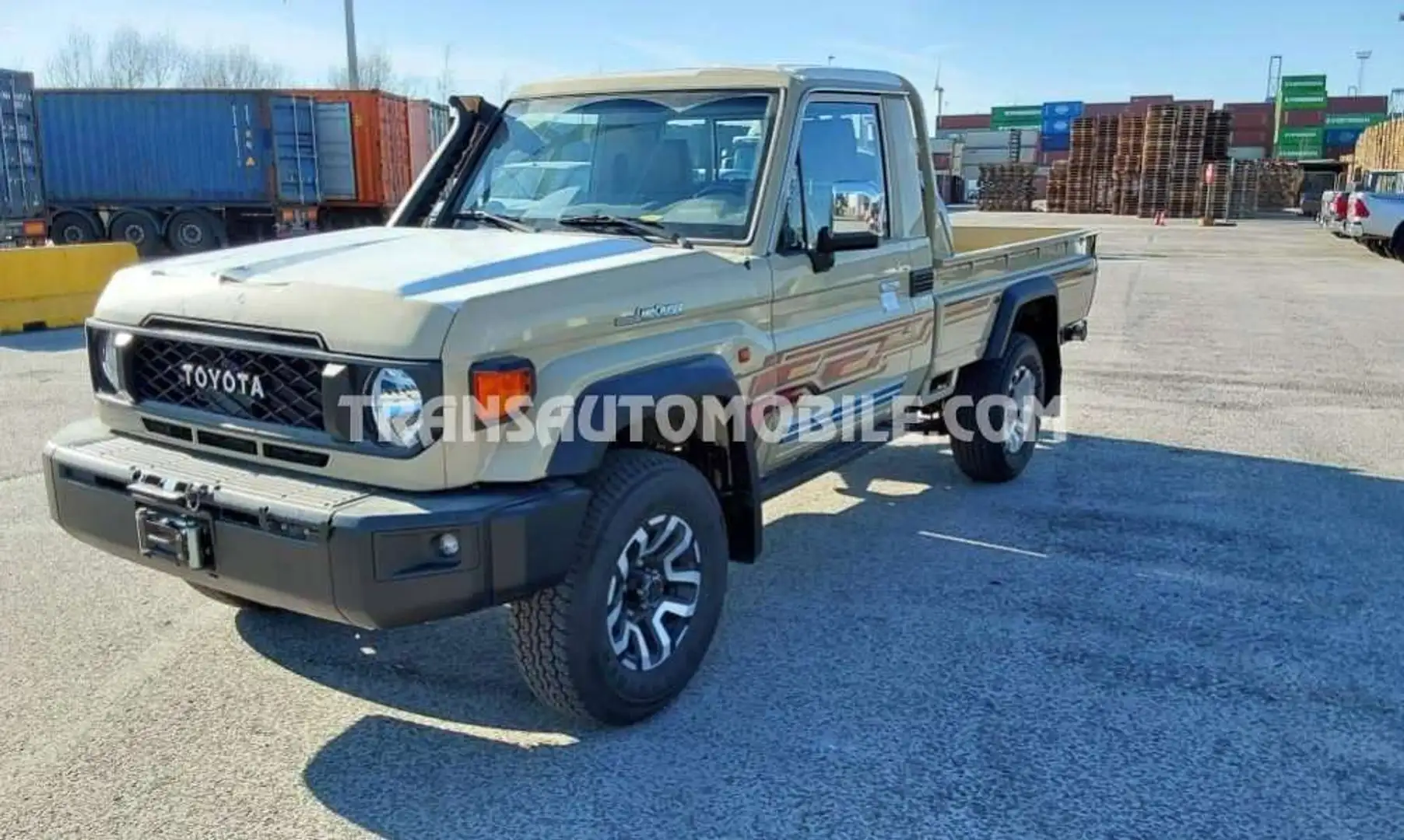 Toyota Land Cruiser GDJ 79 SIMPLE CABINE - EXPORT OUT EU TROPICAL VERS Zilver - 1