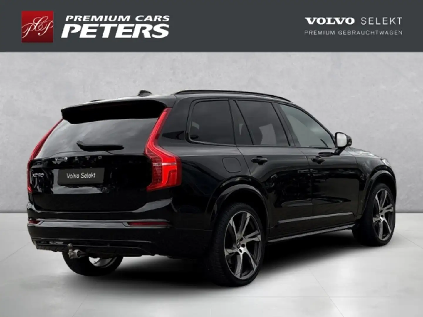 Volvo XC90 R Design B5 22''LM 7 Seat Standhz AHK Luftf. HUD N Negro - 2