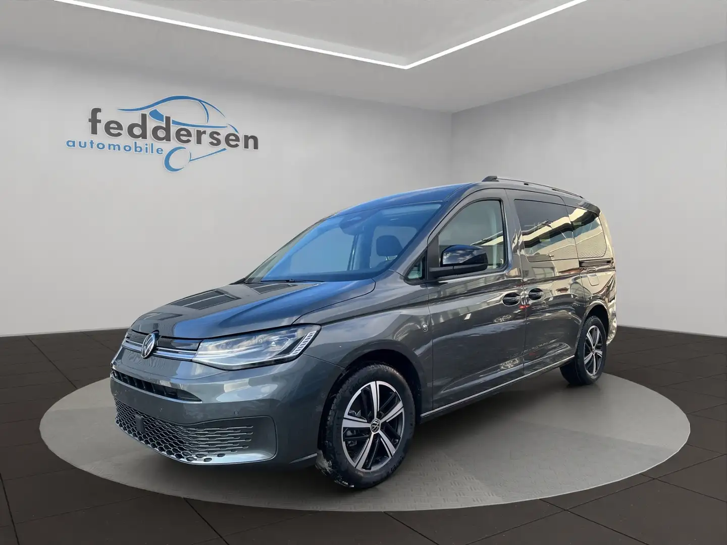 Volkswagen Caddy Life Goal 1.5 TSI DSG Navi AHK Rückfahrkamera KLI Grau - 2