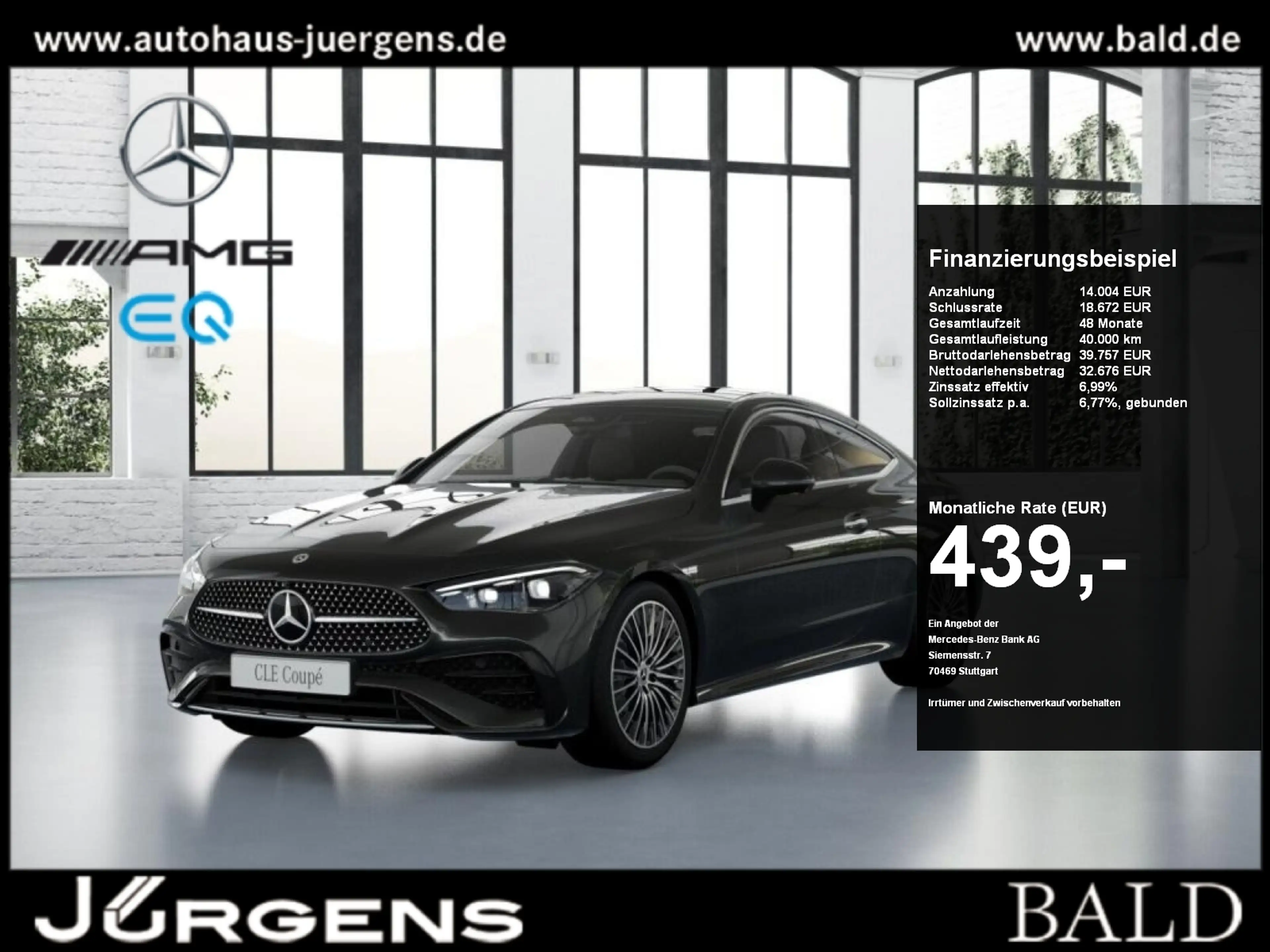 Mercedes-Benz CLE 200 Coupé AMG-Sport+Burm+Pano+Digital+Distr