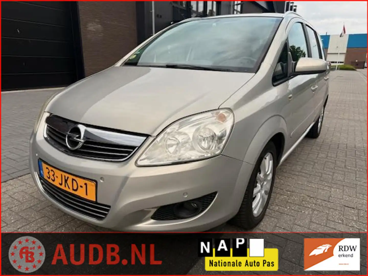 Opel Zafira 1.8 Temptation| 7 PERSOONS|NAVIGATIE|NWE.APK| Grau - 1