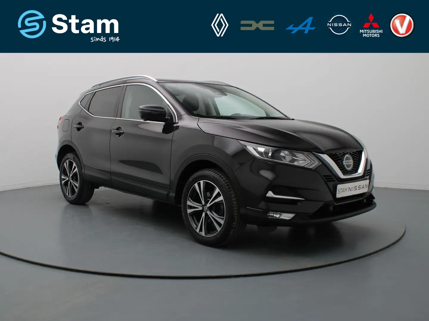 Nissan Qashqai 1.3 DIG-T N-Connecta 360° Camera | Cruise | Navi | Zwart - 1