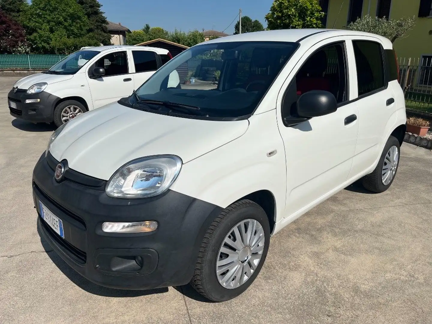 Fiat Panda 0.9 TwinAir Turbo Natural Power Van 2 posti Blanc - 2