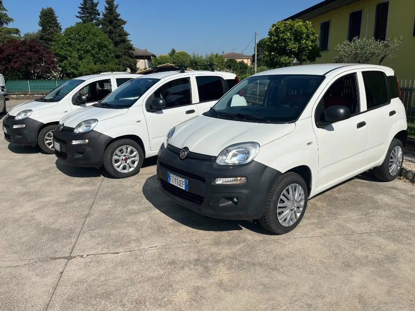 Fiat Panda 0.9 TwinAir Turbo Natural Power Van 2 posti Blanc - 1