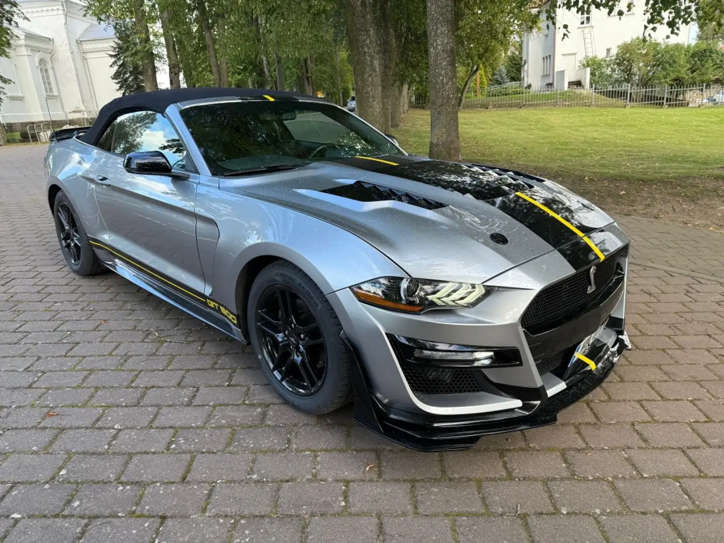 Ford Mustang Convertible 2.3 EcoBoost Gris - 2
