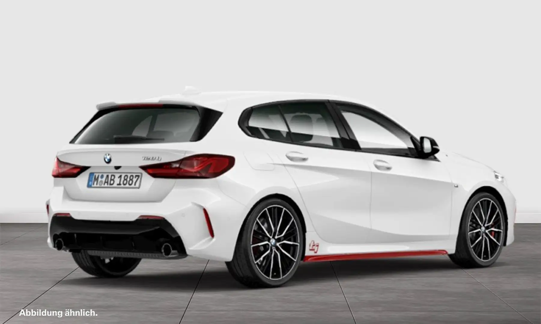 BMW 128 ti 5-Türer M Sport LC Prof. Navi LED RFK HiFi DAB Weiß - 2