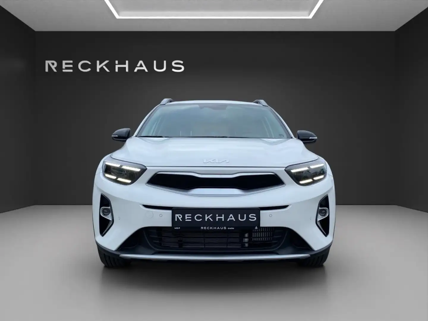 Kia Stonic 1.0T 100 48V NIGHTLINE EDITION Klima Navi Bianco - 2