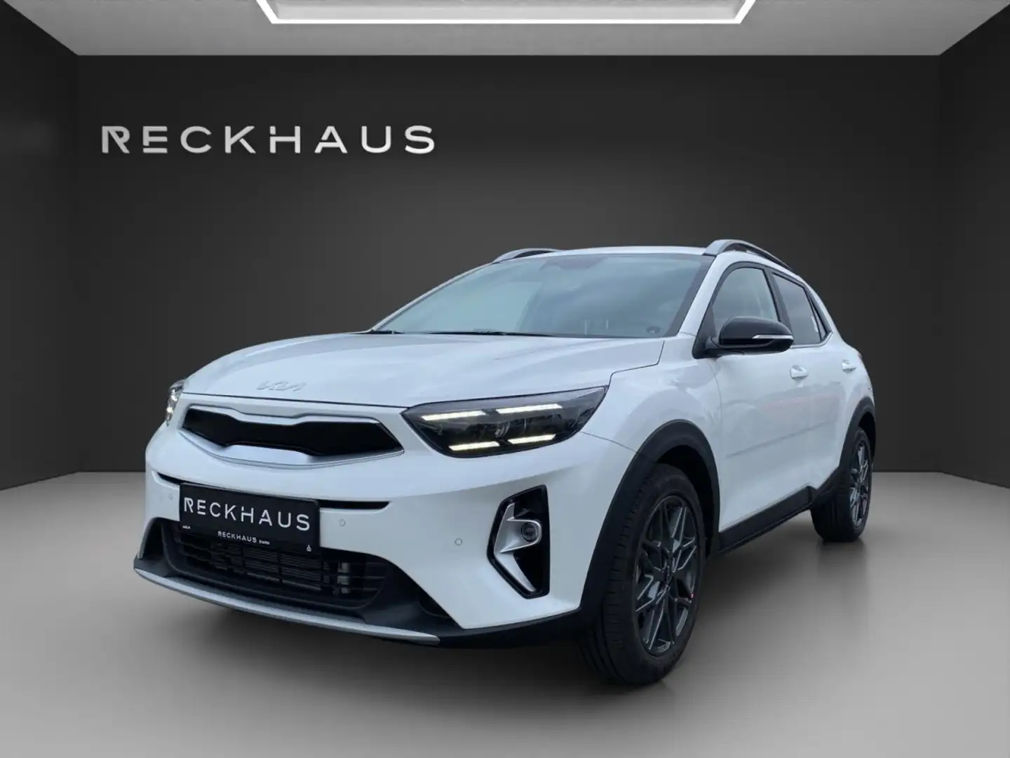 Kia Stonic 1.0T 100 48V NIGHTLINE EDITION Klima Navi Bianco - 1