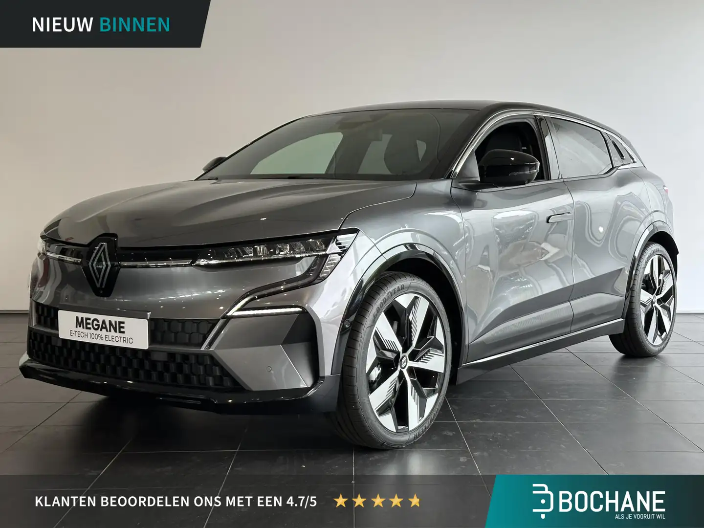 Renault Megane E-Tech comfort range techno 60 kWh Grijs - 1