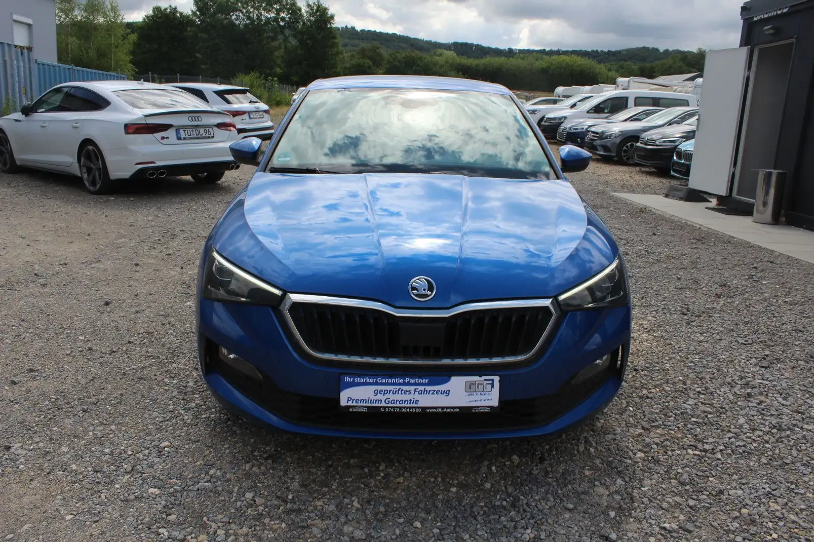 Skoda Scala 1.5 TSI Style*NAVI*LED*VIRT*17 ZOLL*8Fach* Blau - 2