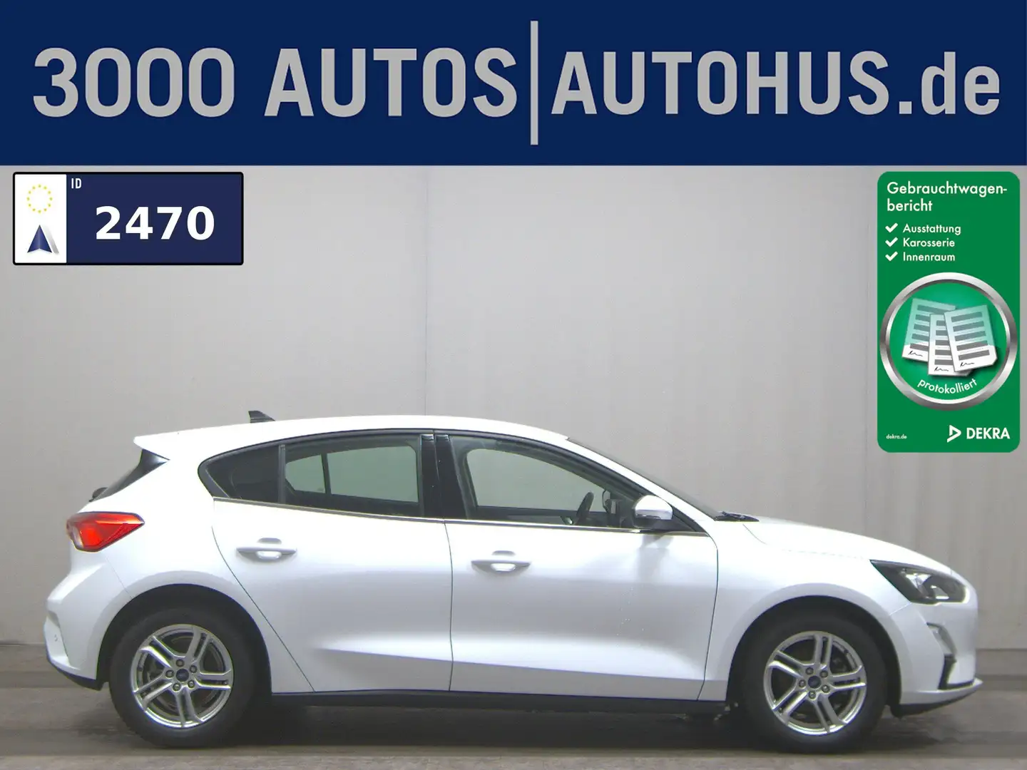 Ford Focus Turnier 1.5 EB Cool&Connect Navi LED SHZ Weiß - 1