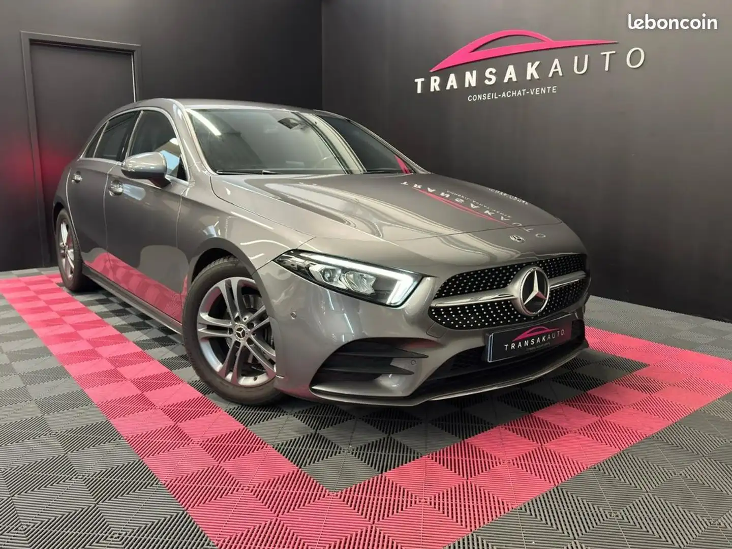Mercedes-Benz A 200 MERCEDES 200 165ch Fascination Pack AMG SECONDE MAIN SUIVI COMPLET RÉVISION À JOUR Gris - 1