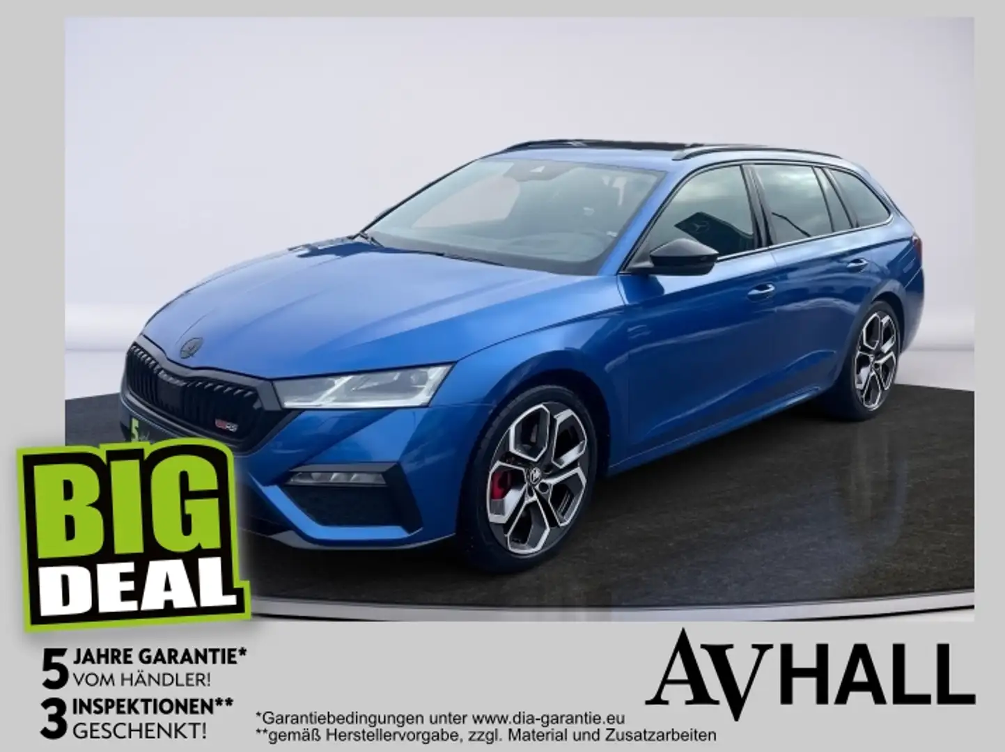 Skoda Octavia Combi RS DSG Navi,Rückfahrkamera,Klima Bleu - 1