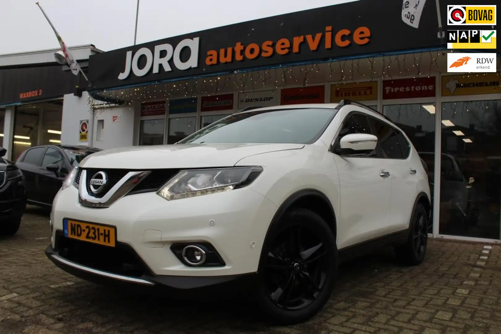 Nissan X-Trail 1.6 DIG-T Tekna FULL OPTION ***INCL. AFLEVERPAKKET Wit - 1