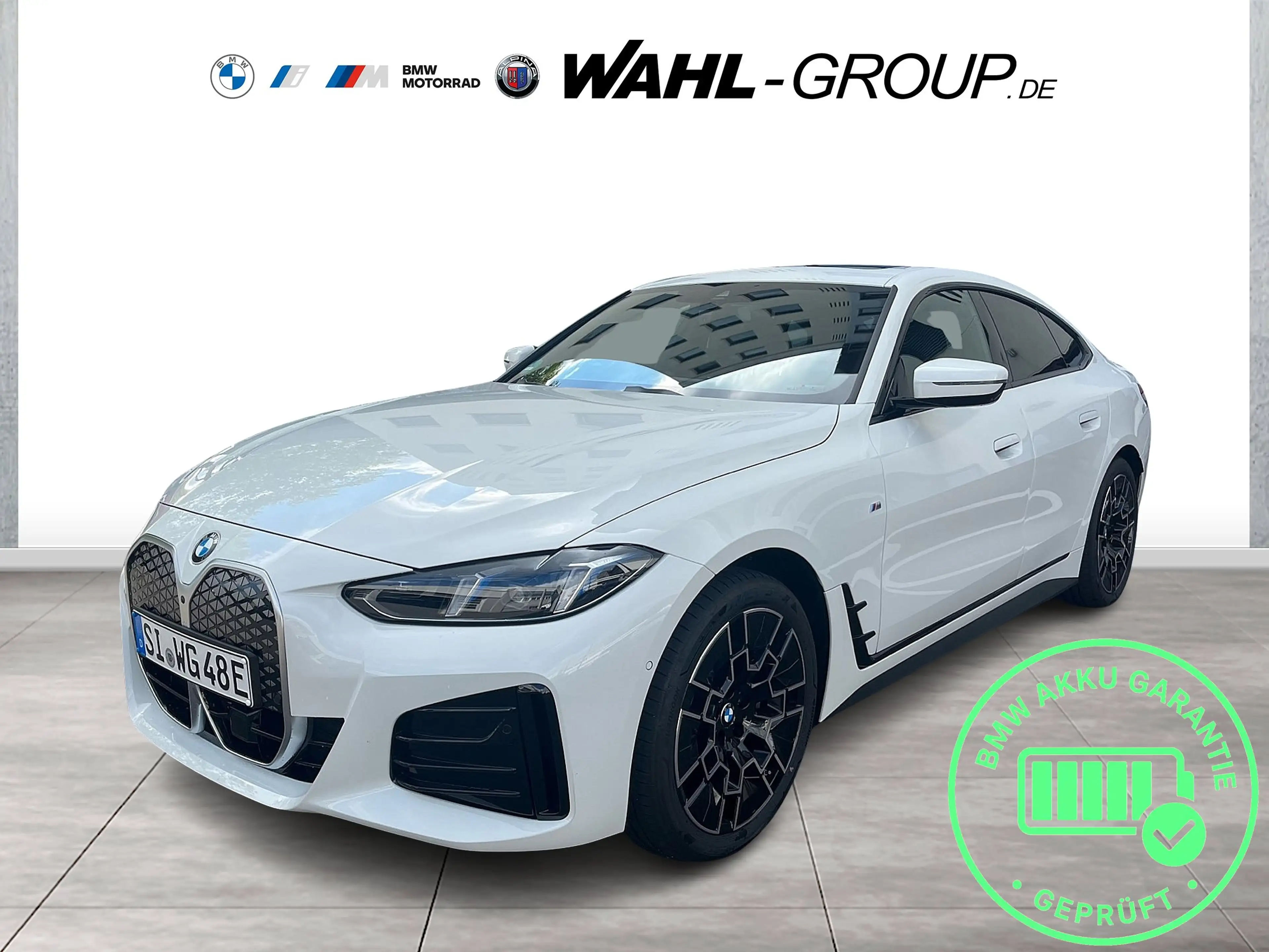 BMW i4 eDrive40 Gran Coupé M Sport Glasdach AHK ACC Innov