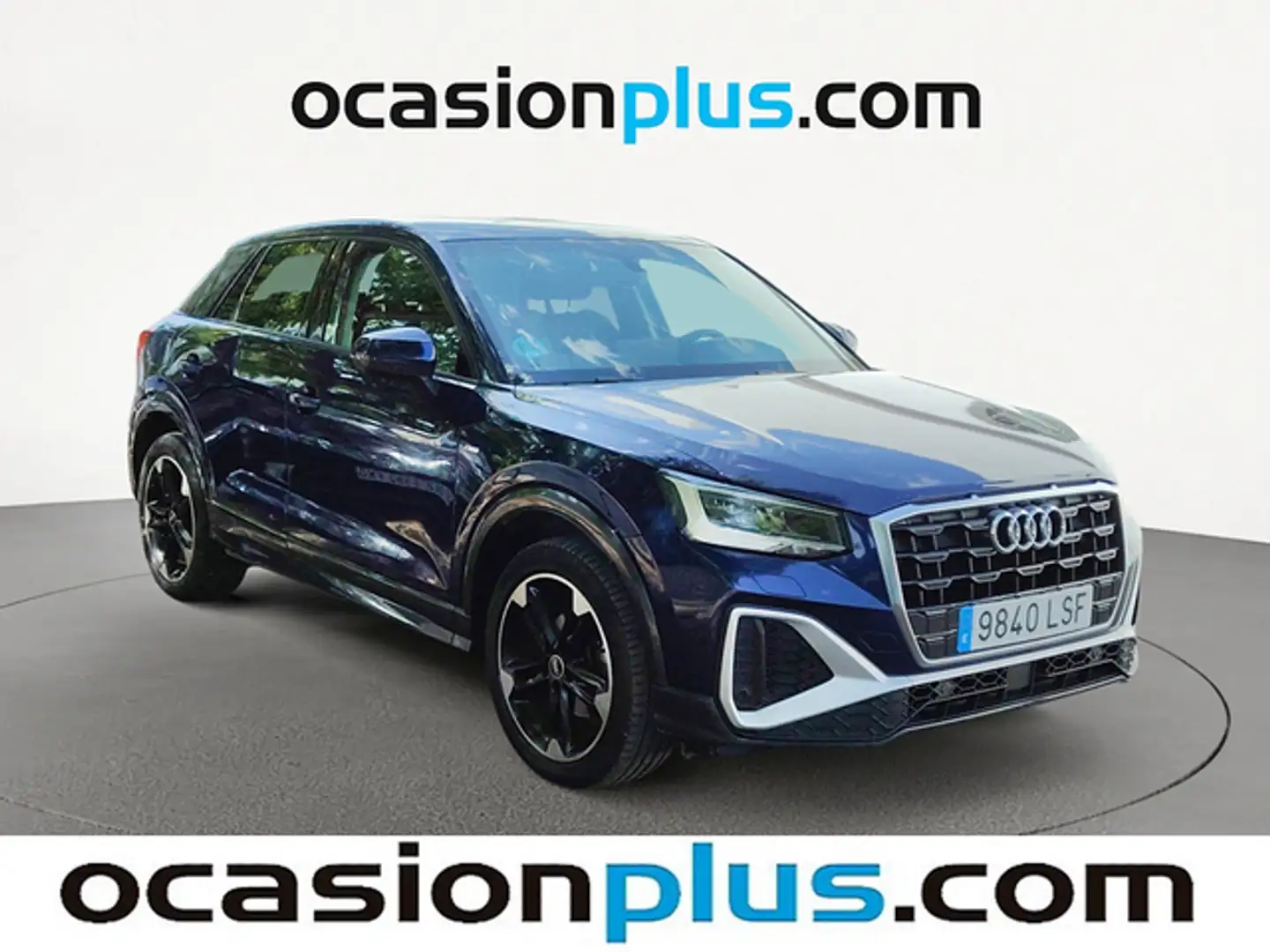 Audi Q2 30 TFSI S line 81kW Blauw - 2