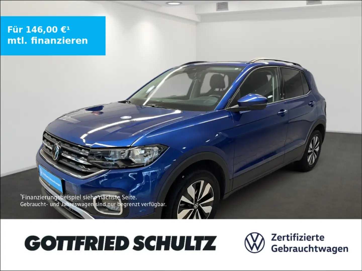 Volkswagen T-Cross 1.0 TSI OPF Move Anschlussgarantie App-Connect Azul - 1