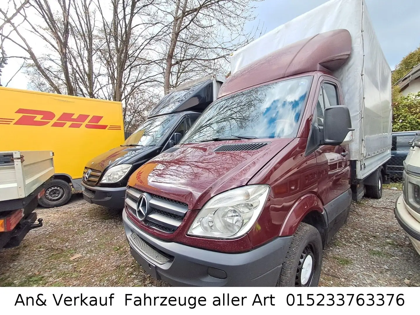 Mercedes-Benz Sprinter II Pritsche /315 CDI Rot - 2