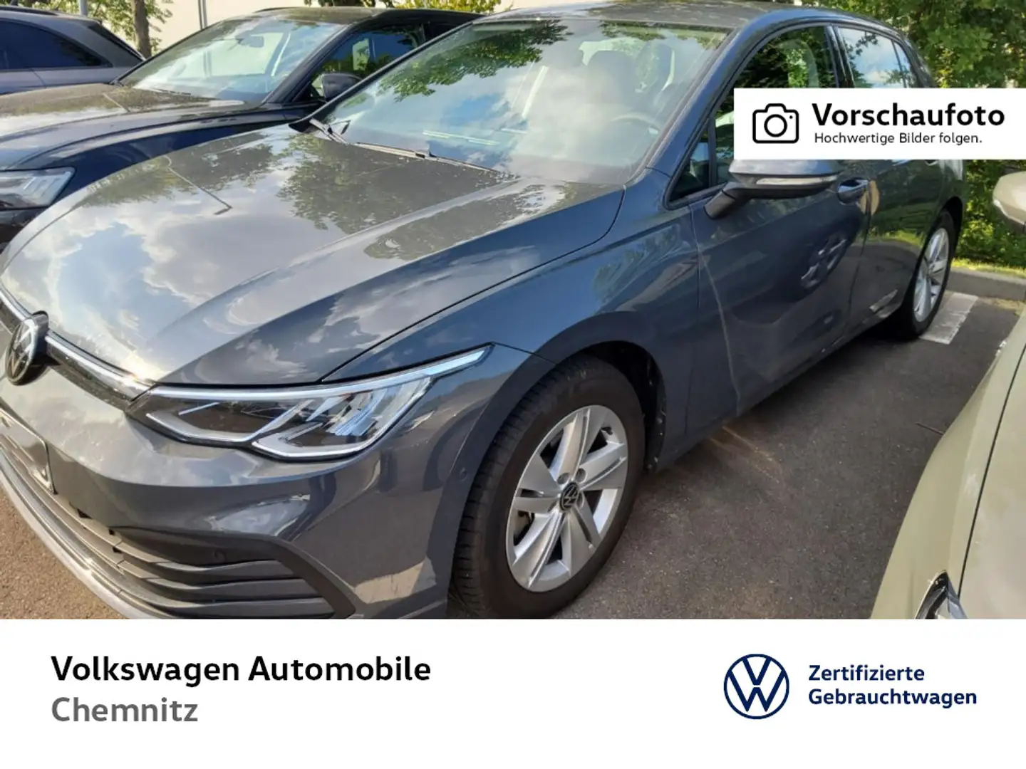 Volkswagen Golf VIII 1.5 TSI Life Park Assist LED CarPlay Grau - 1