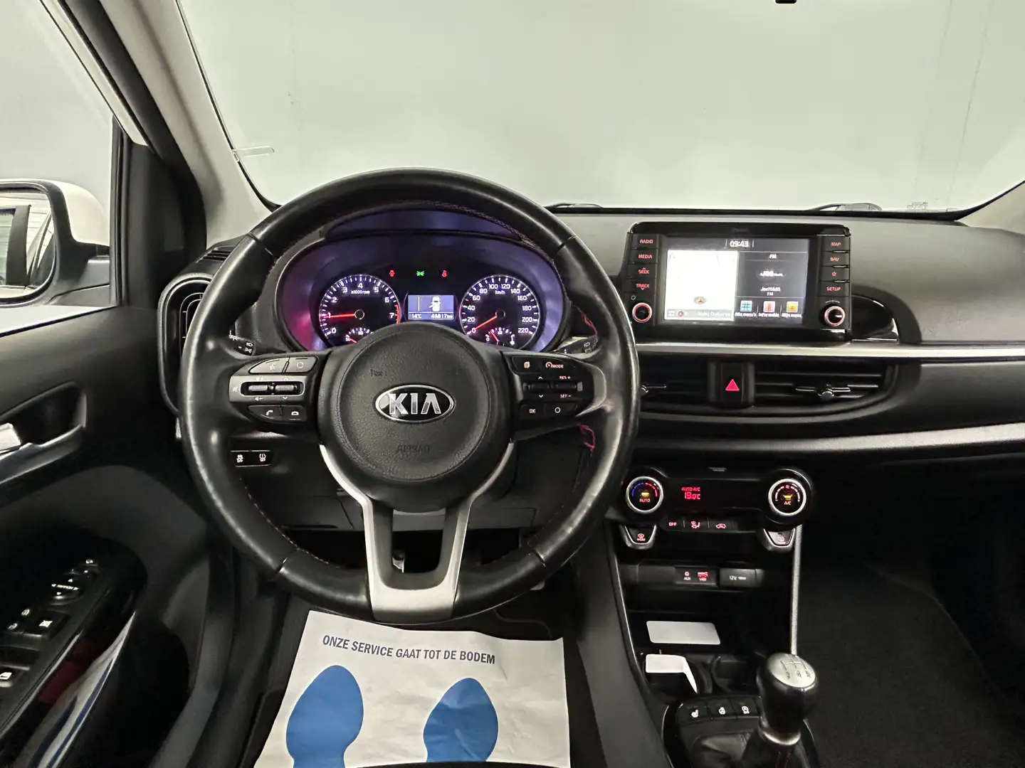 Kia Picanto 1.2 CVVT GT-Line Leder|Navi|Clima|Camera Biały - 2