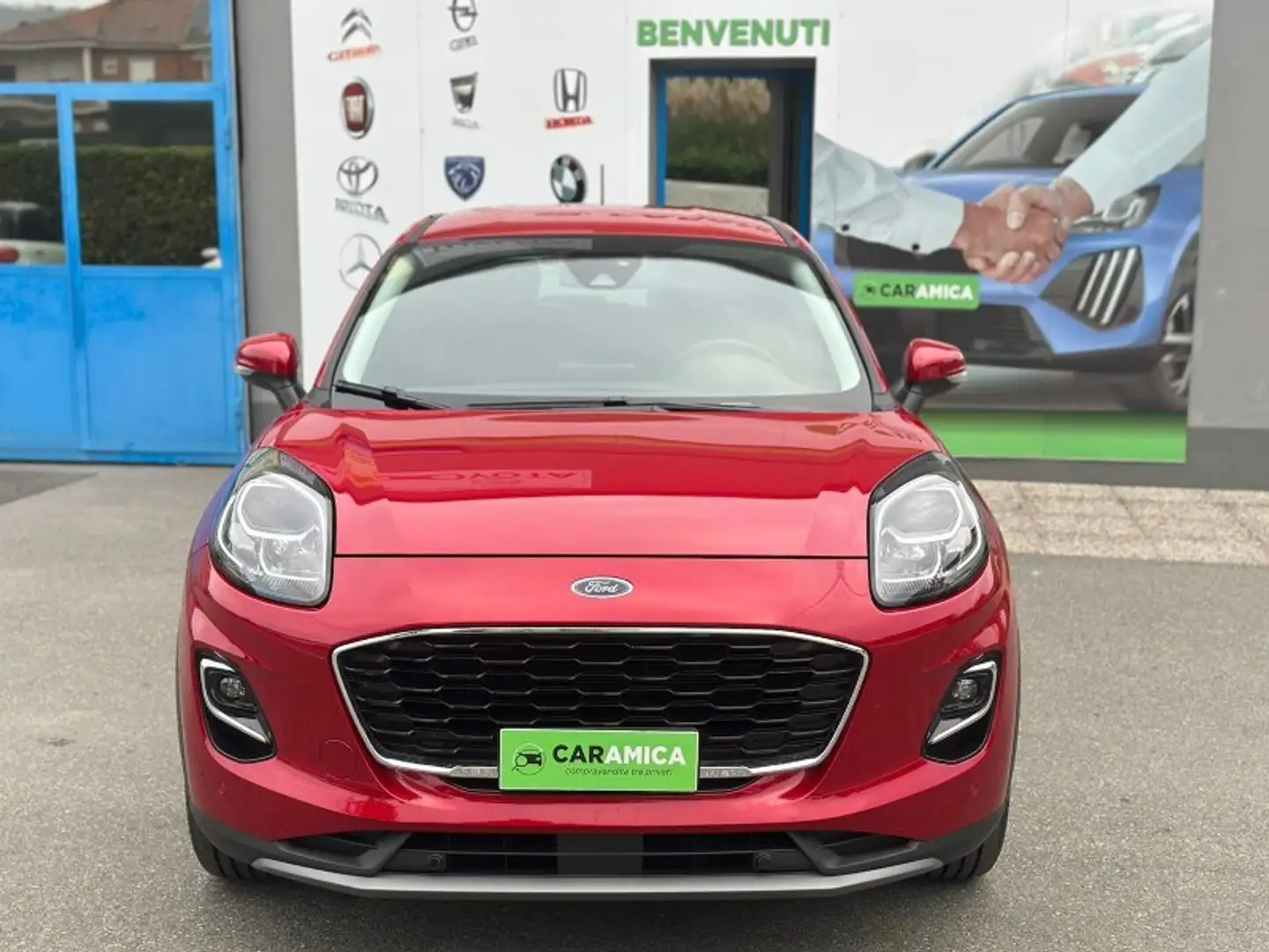 Ford Puma Puma 1.0 EcoBoost Hybrid 125 CV S&S Titanium Rosso - 2