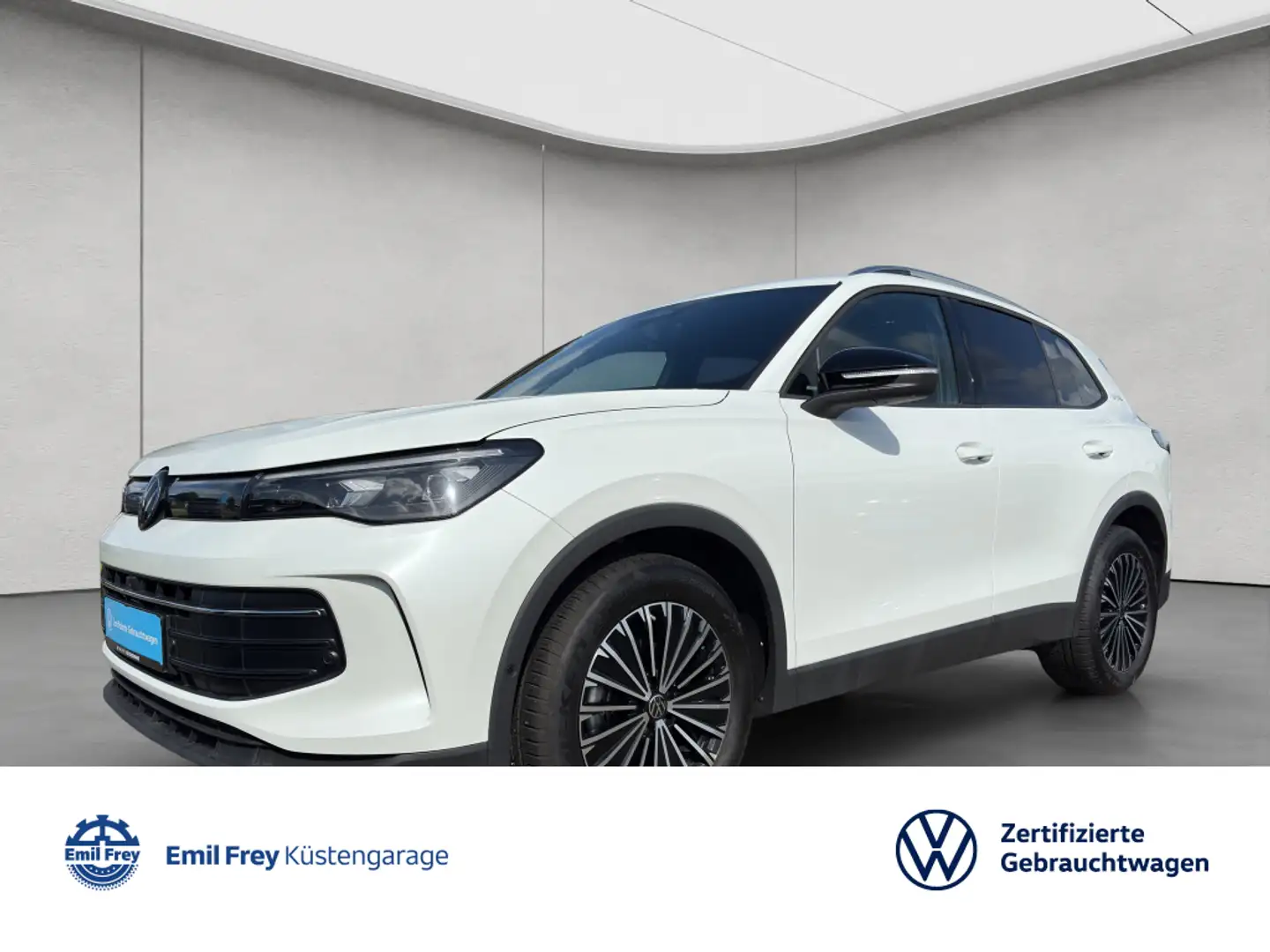 Volkswagen Tiguan Life GOAL 1.5l eTSI DSG AHK RFK NAVI GJR SH Weiß - 1