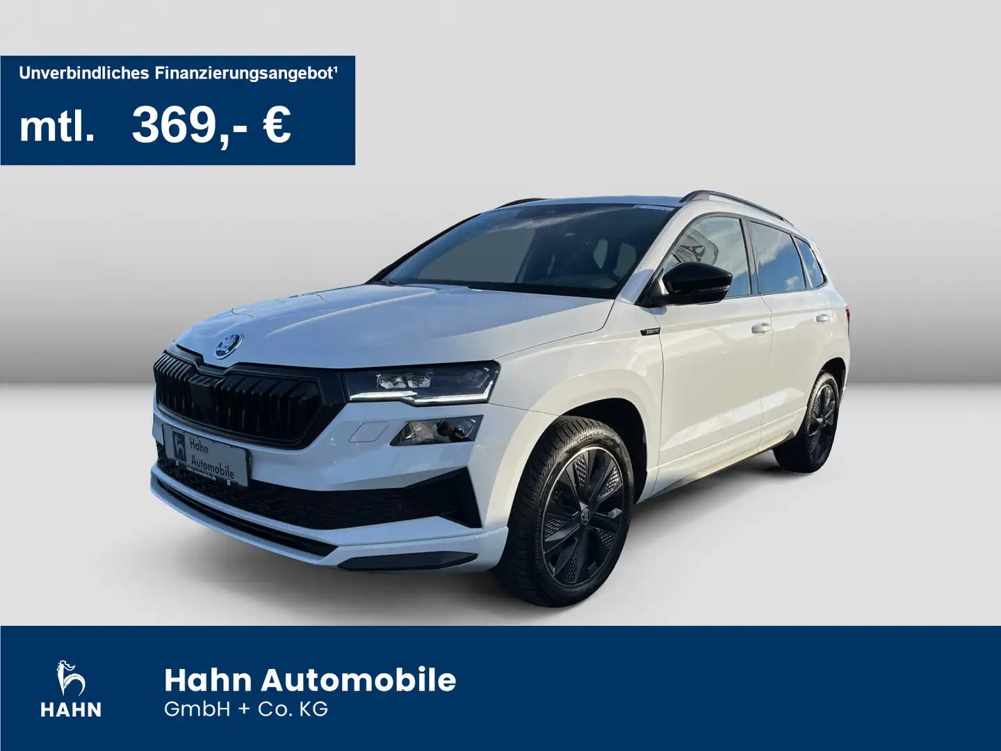 Skoda Karoq 1.5 TSI DSG Sportline Navi AHK CAM LED PDC Weiß - 1