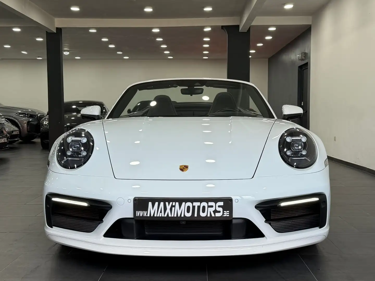 Porsche 992 911 Carrera 4S Cabriolet 450Ps⚠️13863KM⚠️ Blanc - 2